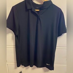 Nike Dri-Fit Polo, Women’s XL, black